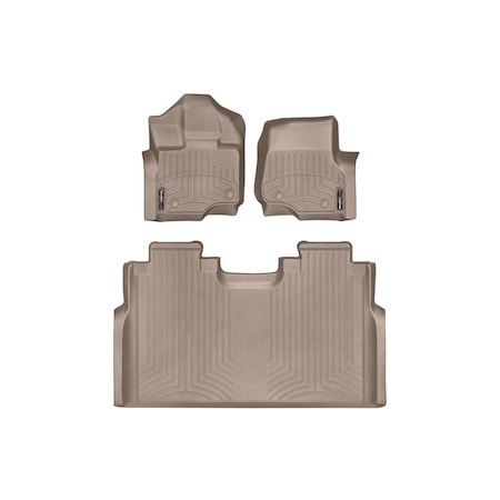 Weathertech Front and Rear Floorliners, 45697-1-4 45697-1-4